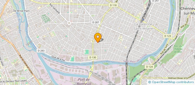 localisation de l'entreprise DATABASE MIAGAT EXPERT SARL à SAINT-MAUR-DES-FOSSES