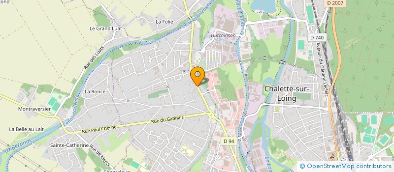 localisation de l'entreprise DATABEE à CHALETTE-SUR-LOING