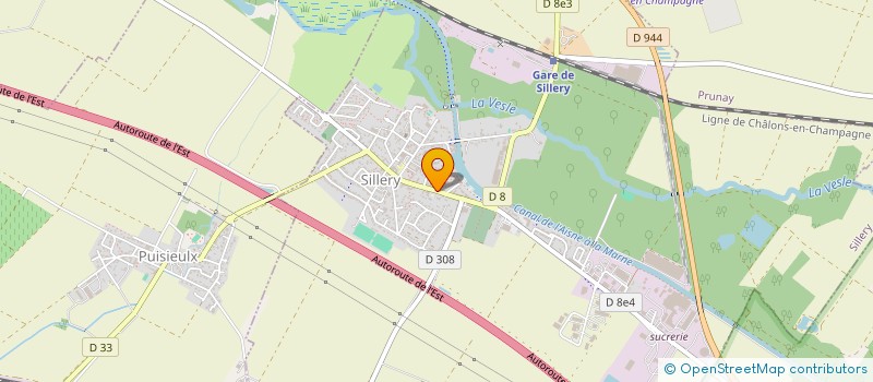 localisation de l'entreprise DATABIOTECHNOLOGY  SILLERY