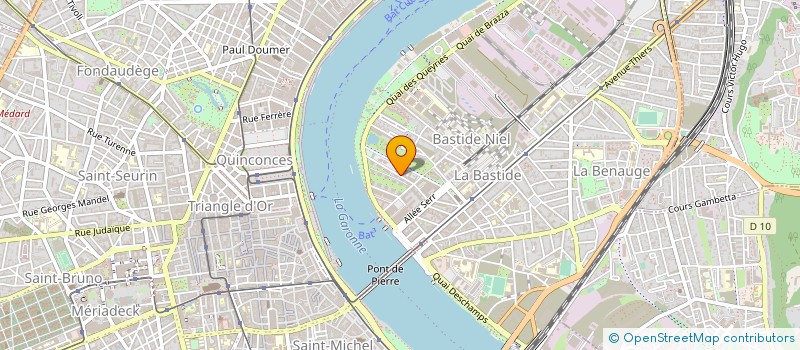 localisation de l'entreprise DATABLASTER à BORDEAUX
