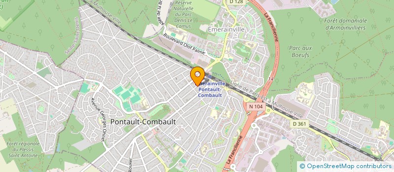 localisation de l'entreprise DATABRIDGE  PONTAULT-COMBAULT