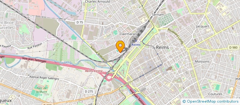 localisation de l'entreprise DATABULLE  REIMS