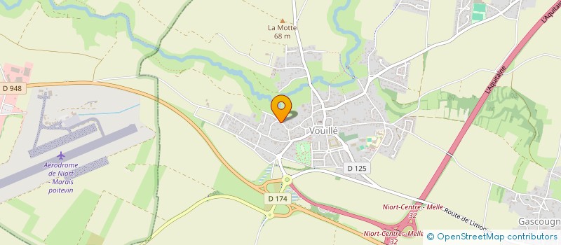 localisation de l'entreprise DATACAMPUS  NIORT