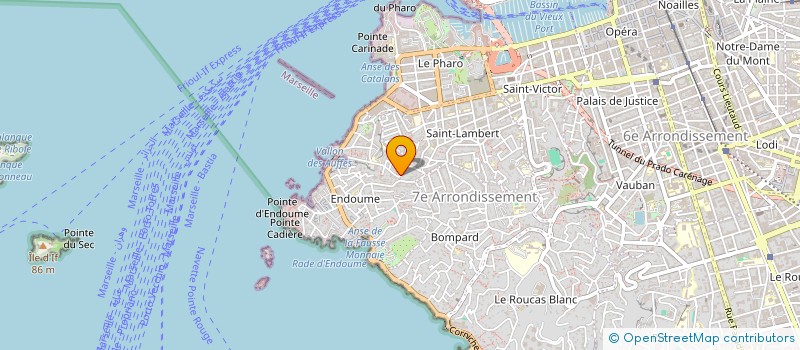 localisation de l'entreprise DATACC CONSULTING à MARSEILLE