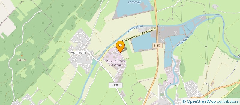 localisation de l'entreprise DATACELL à VUILLECIN