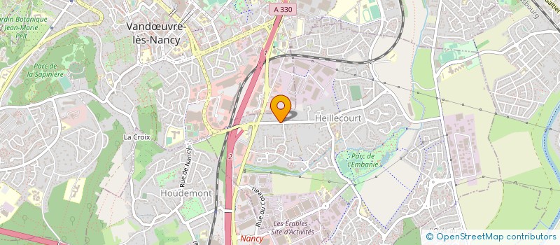 localisation de l'entreprise DATACET à HEILLECOURT