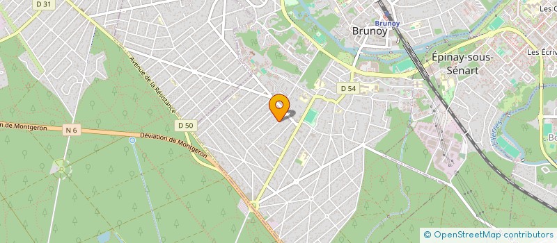 localisation de l'entreprise DATACID à BRUNOY