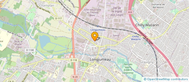 localisation de l'entreprise DATACOD à SAULX-LES-CHARTREUX
