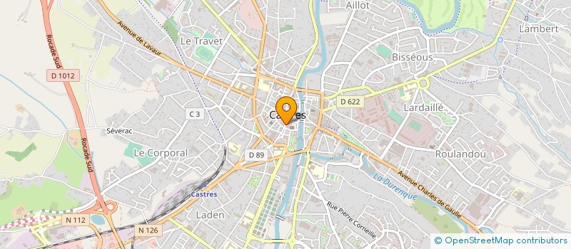 localisation de l'entreprise DATACOX  CASTRES