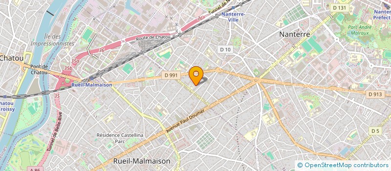 localisation de l'entreprise DATACRAFT CONSULTING  NANTERRE