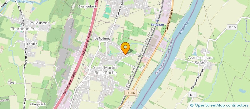 localisation de l'entreprise DATACT CONSULTING  SAINT-MARTIN-BELLE-ROCHE