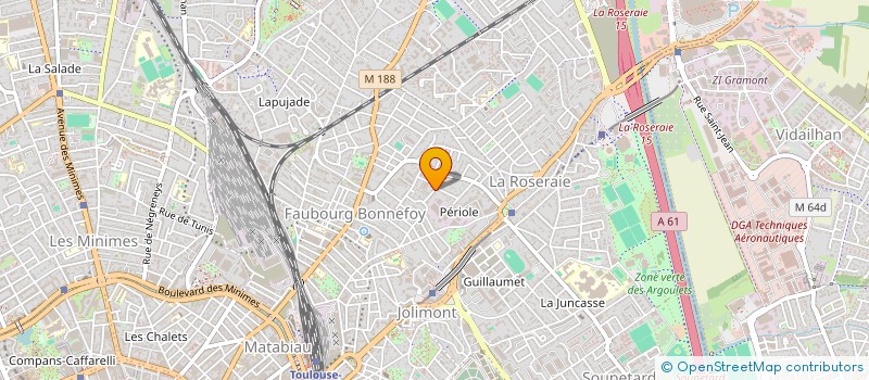 localisation de l'entreprise DATACTIK à TOULOUSE