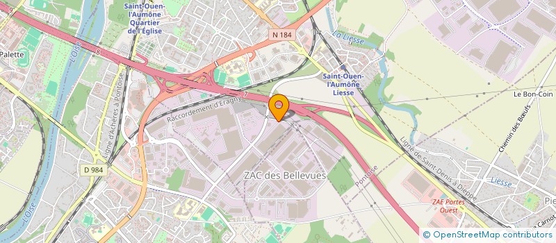 localisation de l'entreprise DATADN à SAINT-OUEN-L'AUMONE