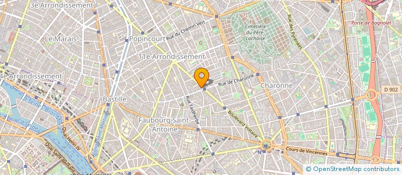localisation de l'entreprise DATADVISOR  PARIS