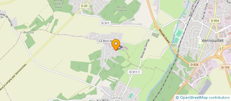 localisation de l'entreprise DATAEXPLO à GARNAY