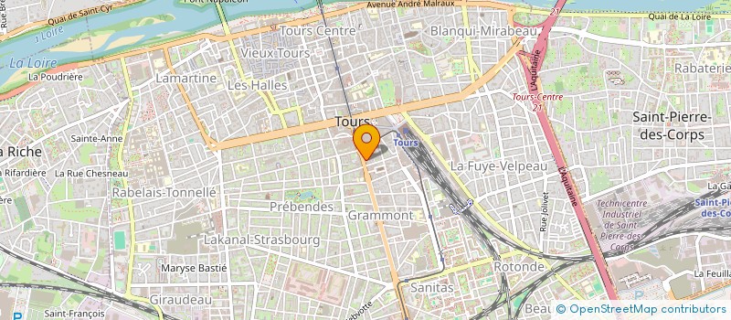 localisation de l'entreprise DATAFORUM  TOURS