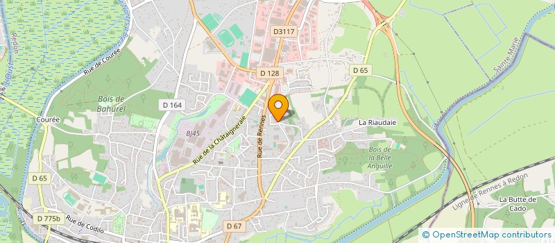 localisation de l'entreprise DATAGIS à REDON