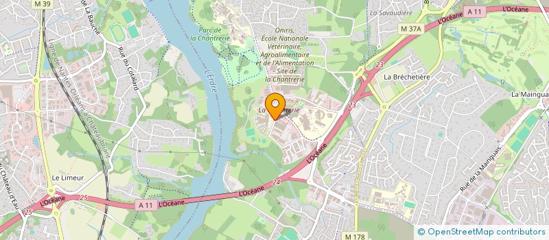 localisation de l'entreprise DATAGROWB à NANTES