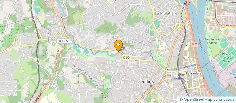 localisation de l'entreprise DATAILOR  OULLINS-PIERRE-BENITE