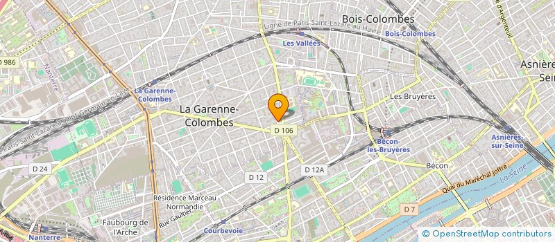 localisation de l'entreprise DATALEAD CONSULTING à LA GARENNE-COLOMBES