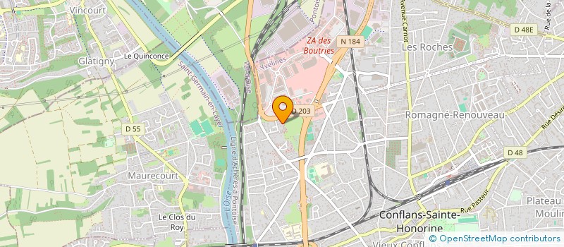 localisation de l'entreprise DATALEX CONSULTING  CORMEILLES-EN-PARISIS