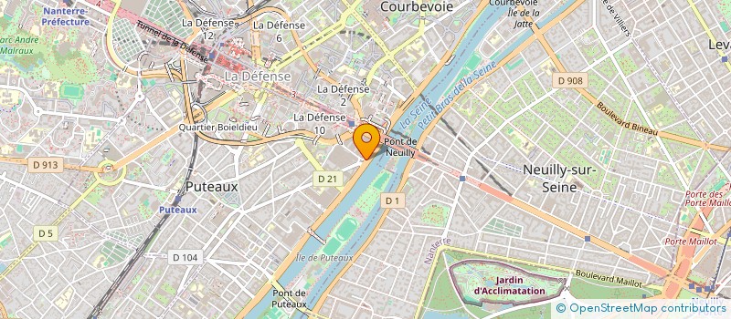 localisation de l'entreprise DATALINES à PUTEAUX