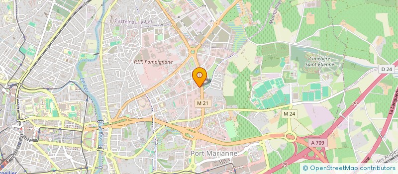 localisation de l'entreprise DATALINK SYSTEMS & TECHNOLOGIE à MONTPELLIER