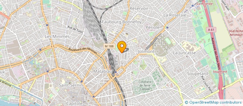 localisation de l'entreprise DATALOGIC à TOULOUSE