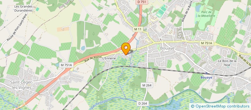 localisation de l'entreprise DATALONE à NANTES