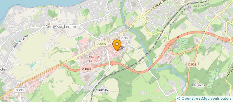 localisation de l'entreprise DATALP à THONON-LES-BAINS