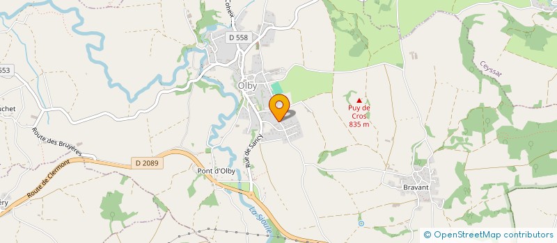 localisation de l'entreprise DATALYSE  OLBY