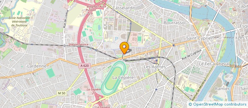 localisation de l'entreprise DATAMANAGER à TOULOUSE
