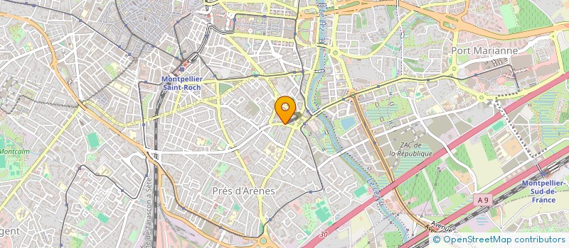 localisation de l'entreprise DATAMAX à MONTPELLIER