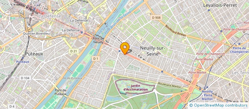localisation de l'entreprise DATAMED RESEARCH à NEUILLY-SUR-SEINE