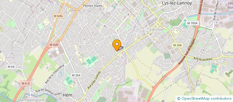 localisation de l'entreprise DATAMINDS IO à HEM
