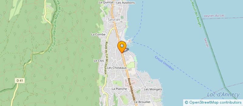 localisation de l'entreprise DATANNECY à SEVRIER