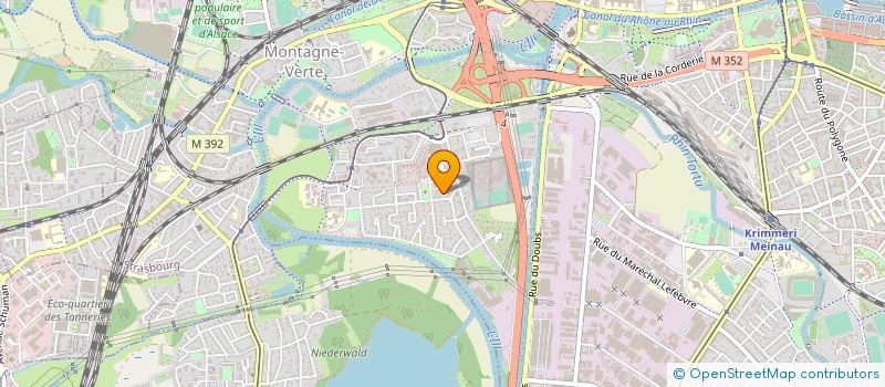 localisation de l'entreprise DATAPERIF à STRASBOURG