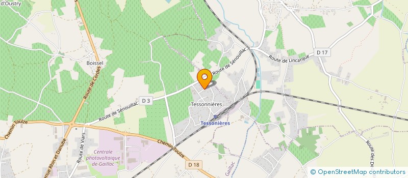 localisation de l'entreprise DATAPOLIS  GAILLAC