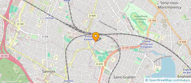 localisation de l'entreprise DATAPOWER CONSULTING à EAUBONNE