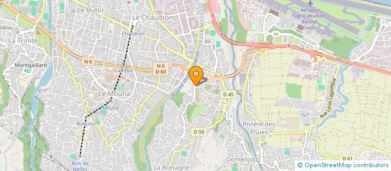 localisation de l'entreprise DATAPRINT à SAINT-DENIS