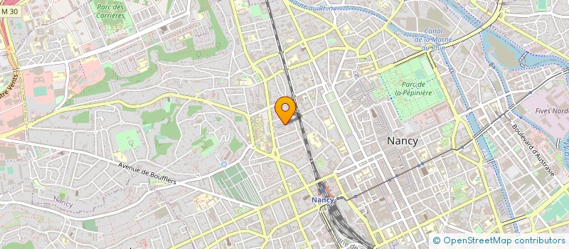 localisation de l'entreprise DATAPROCESS à NANCY