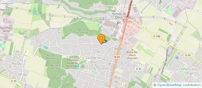 localisation de l'entreprise DATAPULSE à LA VILLE-DU-BOIS