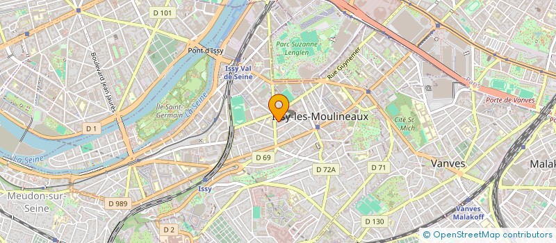 localisation de l'entreprise DATAPULSE SOLUTIONS à ISSY-LES-MOULINEAUX