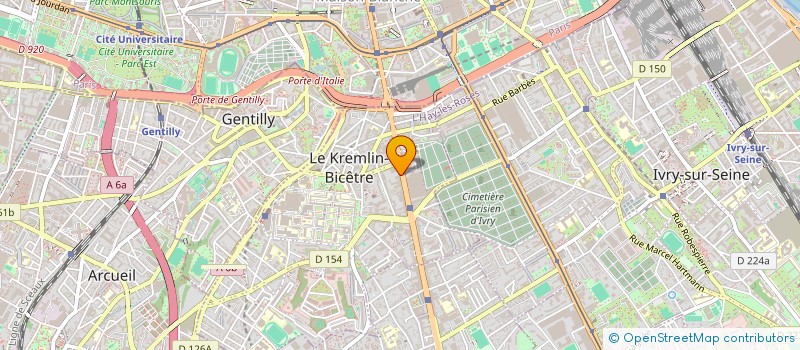 localisation de l'entreprise DATARCHY  LE KREMLIN-BICETRE