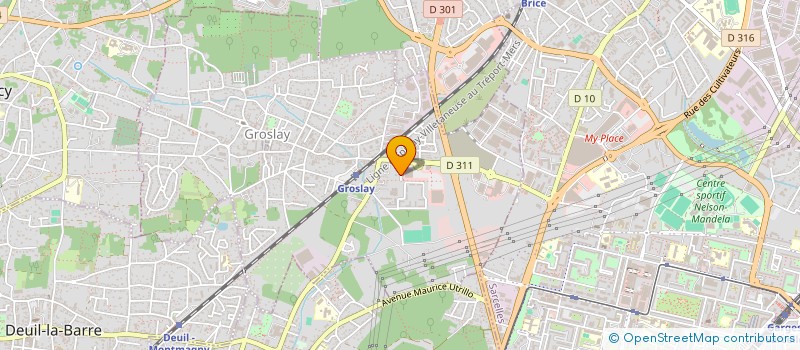 localisation de l'entreprise DATASCOPIA à GROSLAY