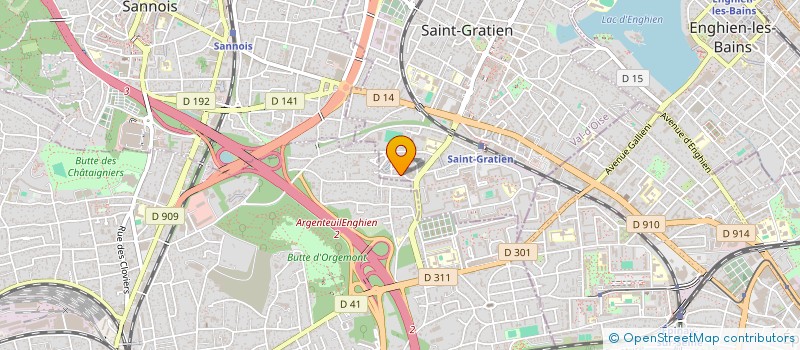 localisation de l'entreprise DATASROUCES CONSULTING  SAINT-GRATIEN