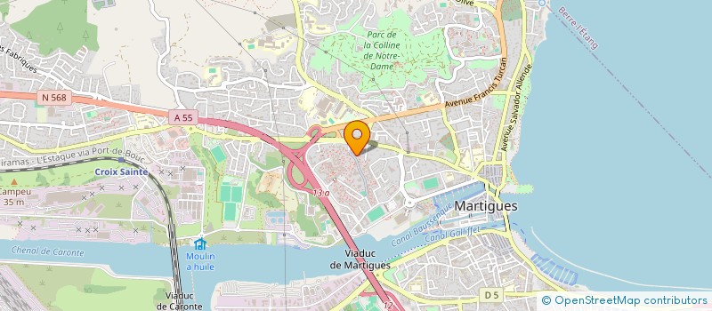 localisation de l'entreprise DATASSEK  MARTIGUES