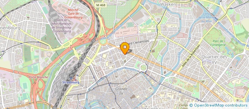 localisation de l'entreprise DATASYSTEMS INGENIERIE EN SYSTEMES D'INFORMATION à STRASBOURG