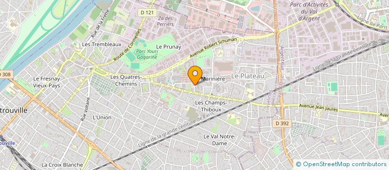 localisation de l'entreprise DATATRANSOFT à SARTROUVILLE