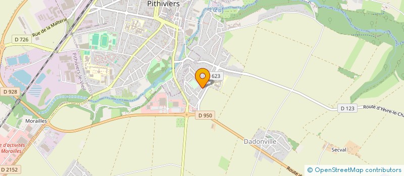 localisation de l'entreprise DATAVIP à DADONVILLE